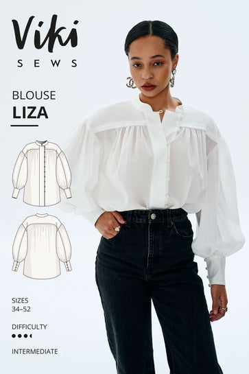 Stretch Silk Chiffon- Off White