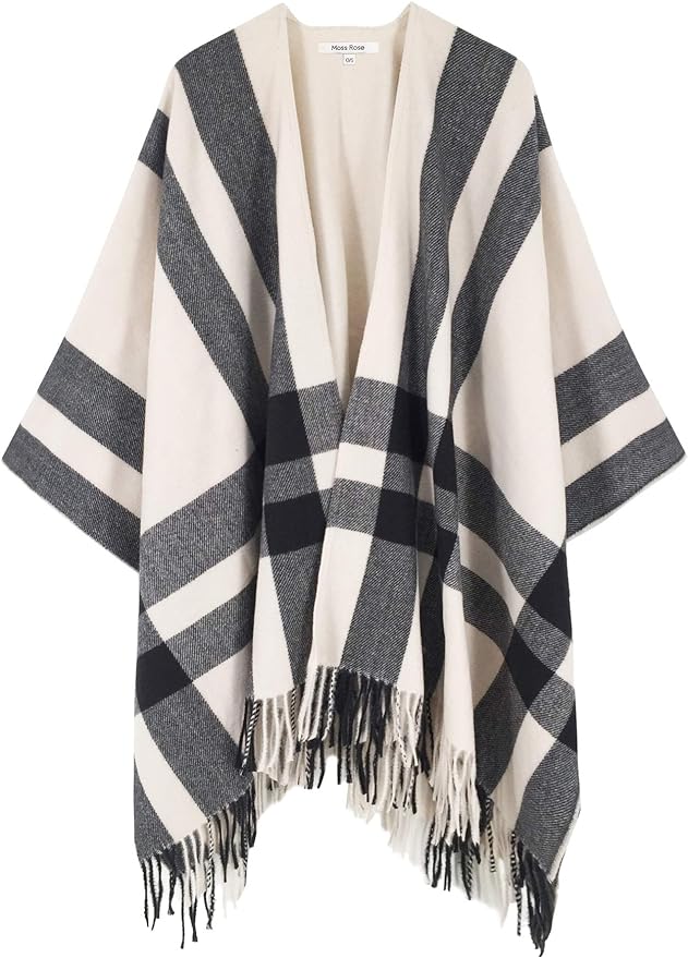 Buffalo Plaid Wool - Warm White & Black