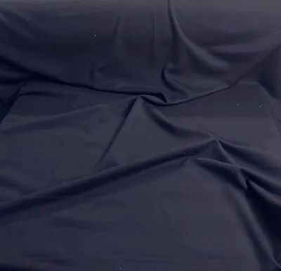 Poly Rayon Double Knit - Dark Navy