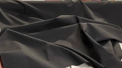 Stretch Rayon Suiting-Jet Black