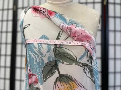 Floral Painted Chiffon