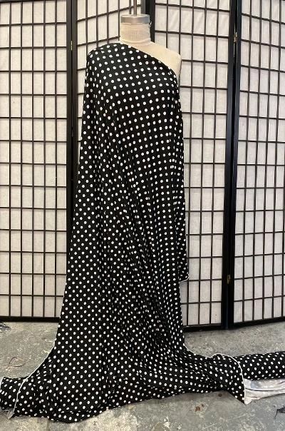 Black & White Polka Dot ITY