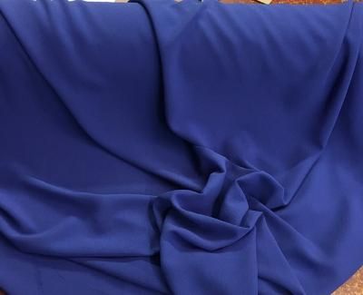 Stretch Poly Georgett - Blue