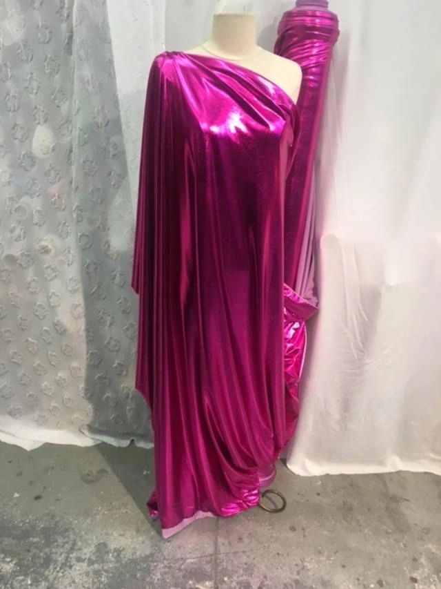 4 Way Stretch Foil- Fuchsia