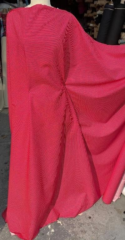 Red & White Classic Mini Polka Dot Cotton
