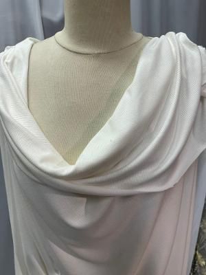 Ribbed MODAL Jersey- White