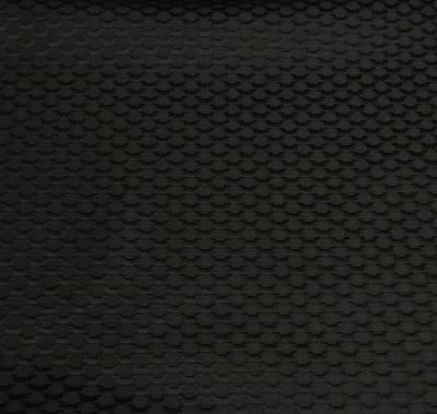 Textured Poly Brocade - Jet Black