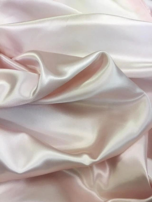 Poly Satin- Pearl Pink