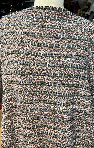 High End Designer 100% Wool Boucle Sweater Knit Fabric By The Yard – Fancy  Frocks Fabrics