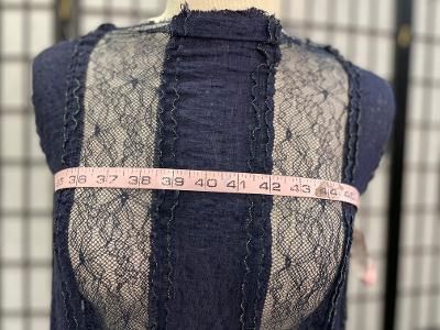 Stretch Lace- Navy