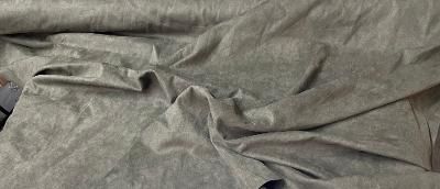Poly Stretch Suede- Burnt Olive