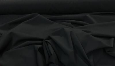 Tropical Wool Blend Suiting - Jet Black