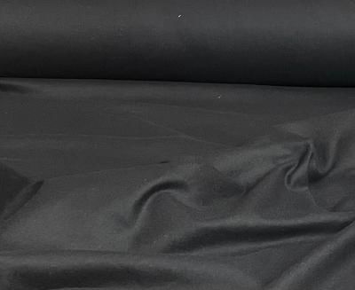 Flannel Wool - Jet Black