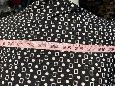 ITY Polka Dot Geometric Print - Black/White