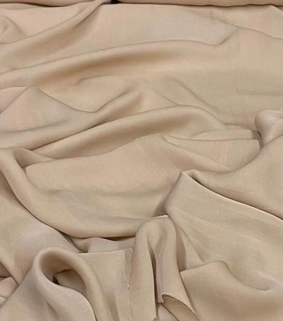 Silk Georgette -Beige