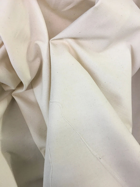 65 Inch Medium Weight Muslin - 5 Yard Cut