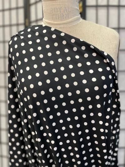 Black & White Polka Dot ITY