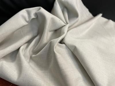 Black & Off-White Double Face Poly Rayon Suiting
