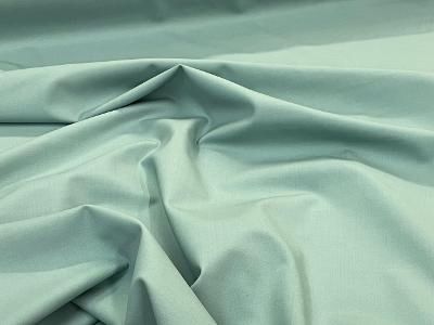 Italian Stretch Twill Wool Suiting - Jade Green