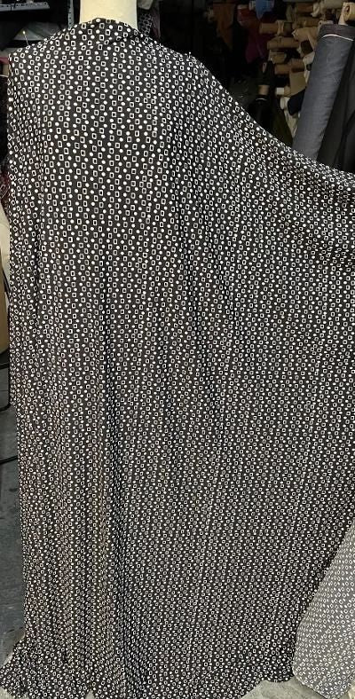 ITY Polka Dot Geometric Print - Black/White