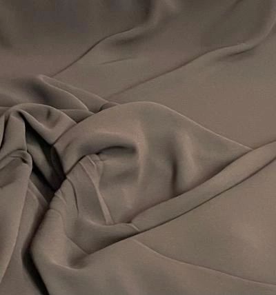 Poly Crepe- Brown