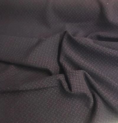 Textured Wool - Purple / Black