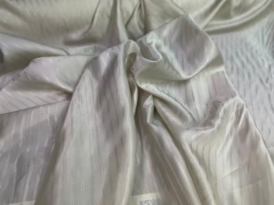 Ivory Wide Stripe Acetate Lining