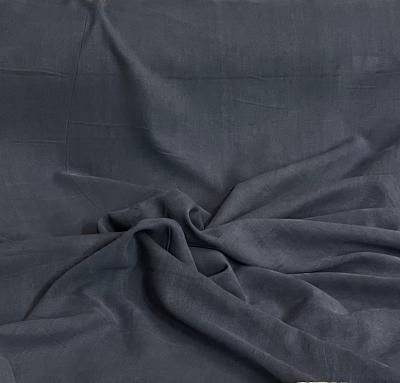 Rayon Peach Skin : Off White / Blue Navy
