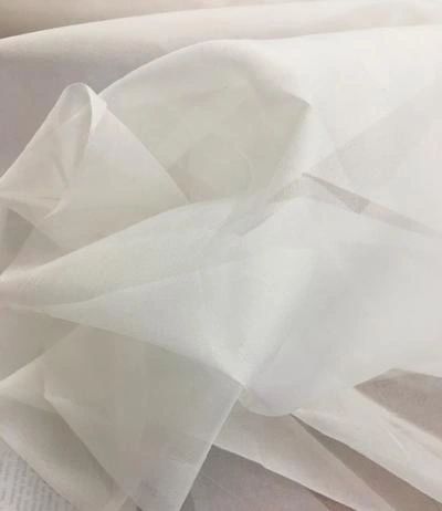 Wide 100 % Silk Organza -Off white