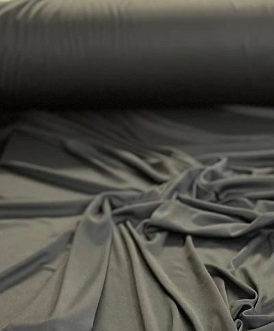 Interlock knit lining - jet black