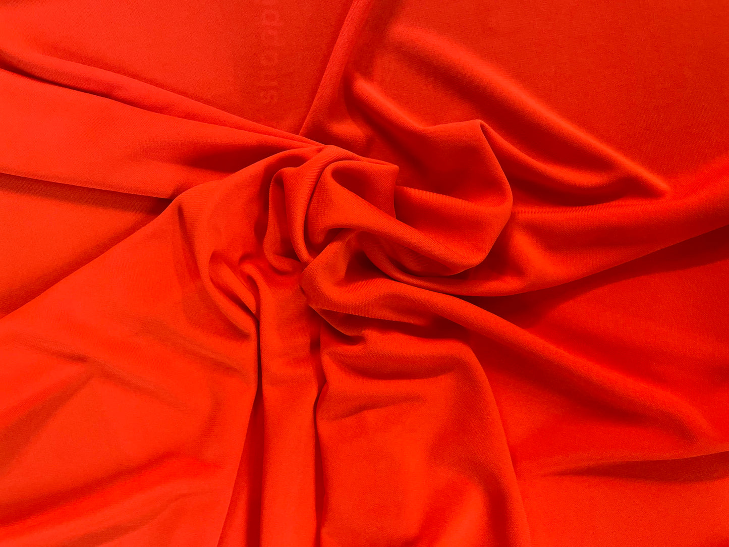 Poly Matte Jersey - Blood Orange