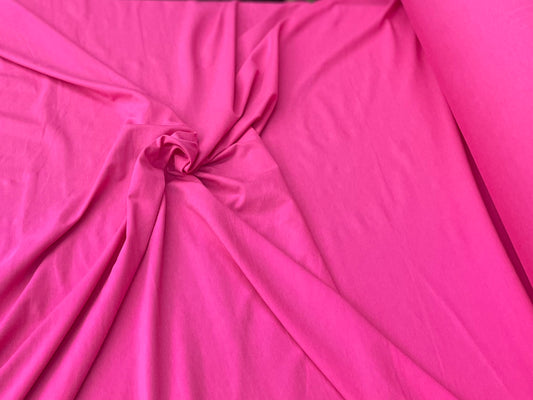 Cotton Jersey - Hot Pink