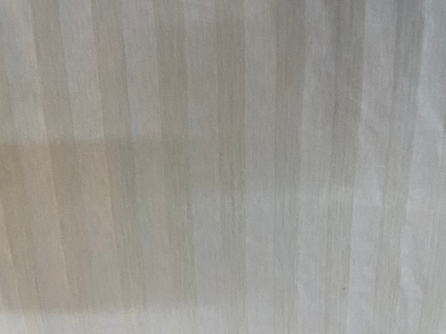 White & Off-White Stripe Cotton Jersey