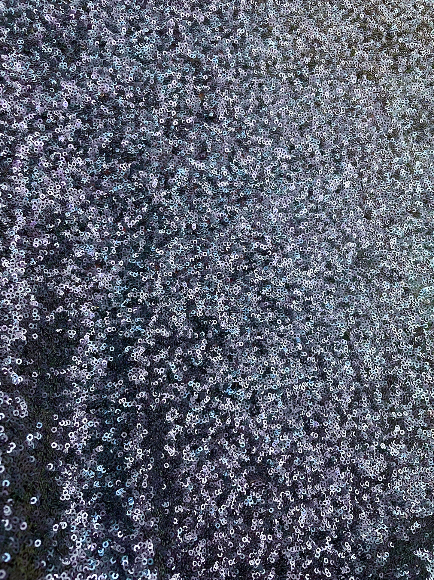 Stretch Sequins - Navy