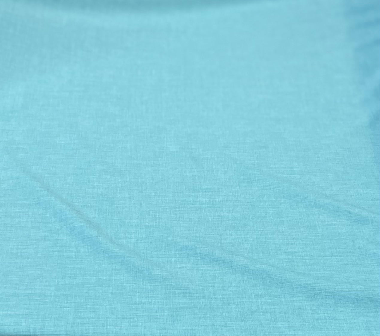 Aqua Heathered Stretch Poly Rayon Suiting