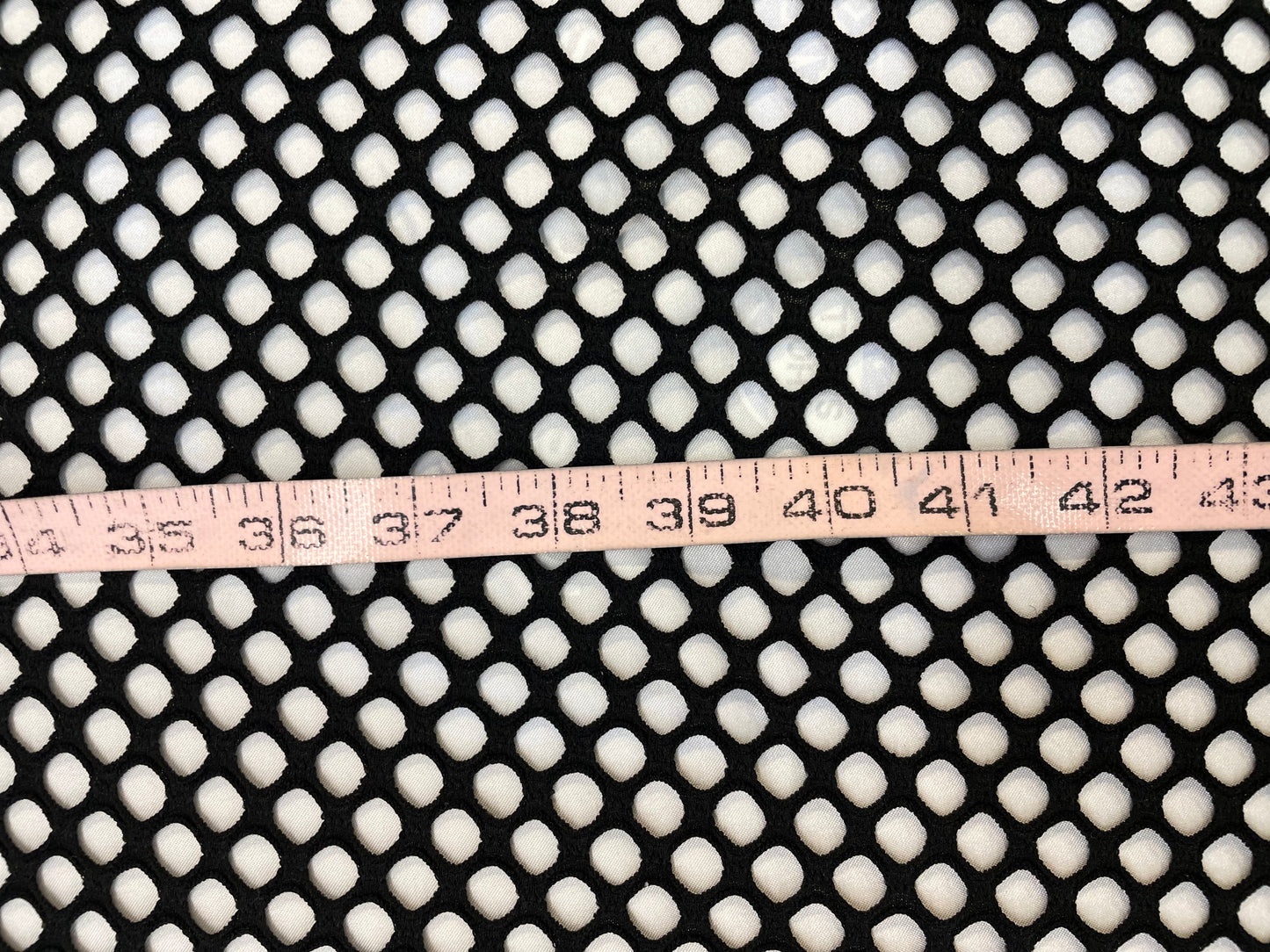 Black Stretch Mesh - Fishnet