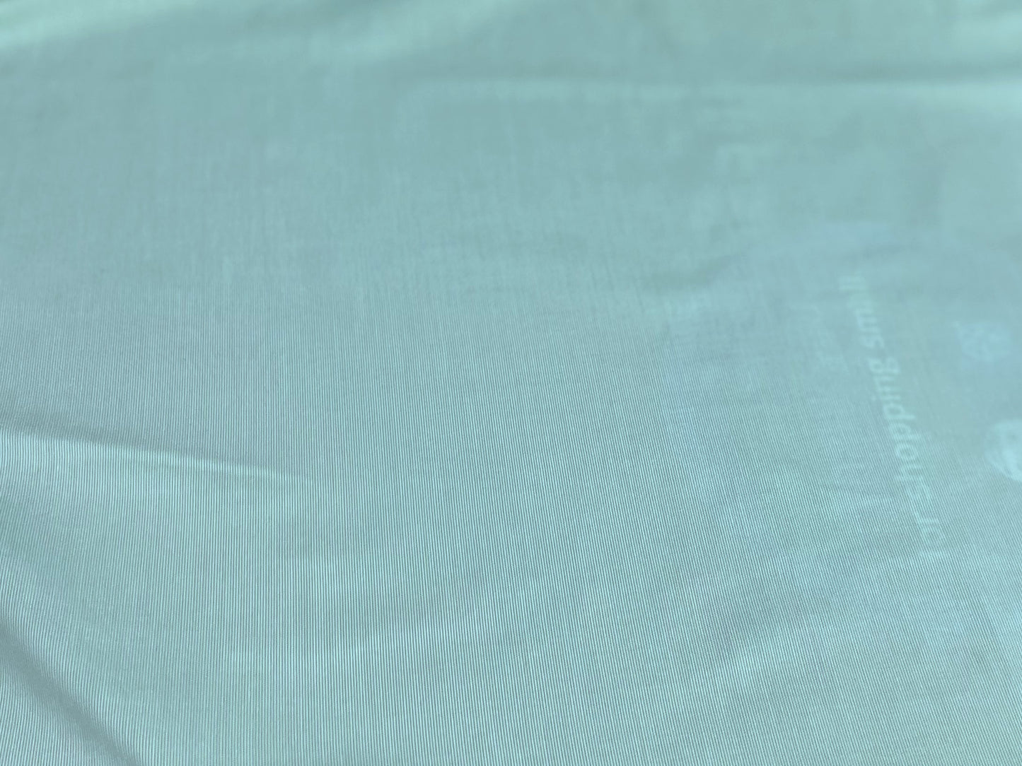 Light Blue & White Stripe Cotton