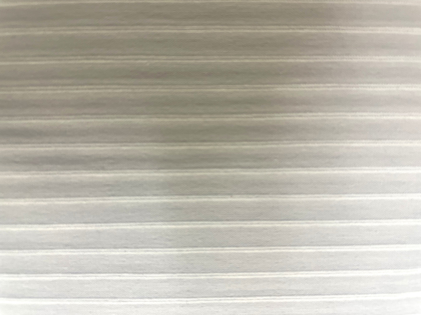 Monochromatic Pinstripe Cotton- White