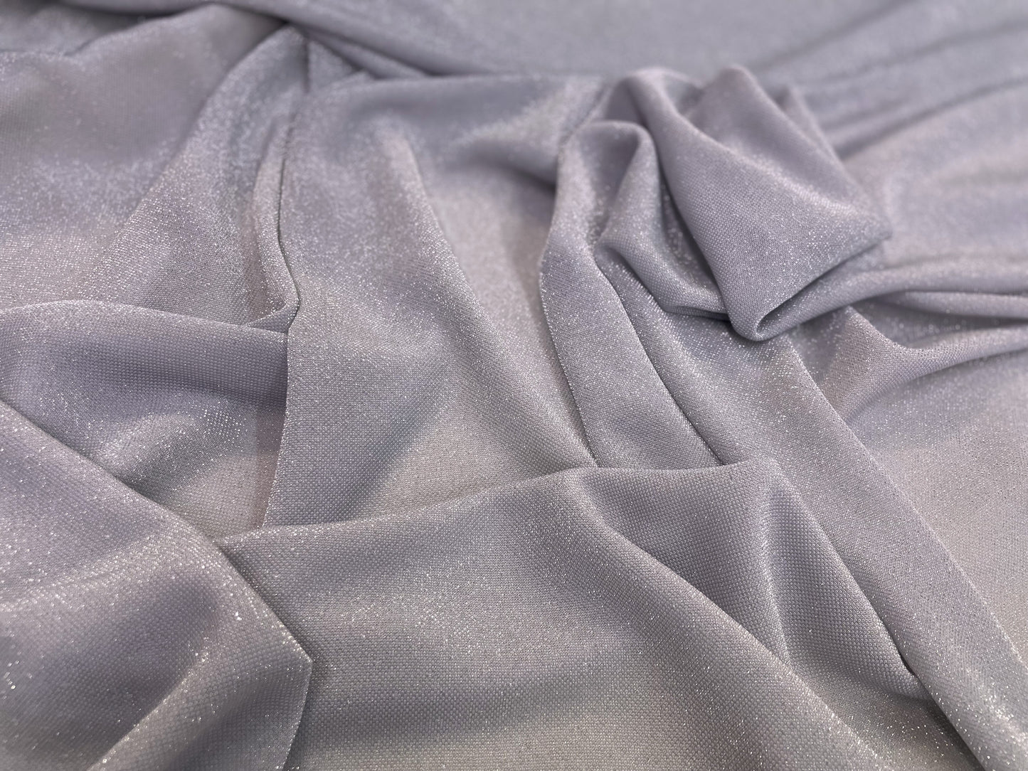 Metallic Glimmer Jersey - Purple