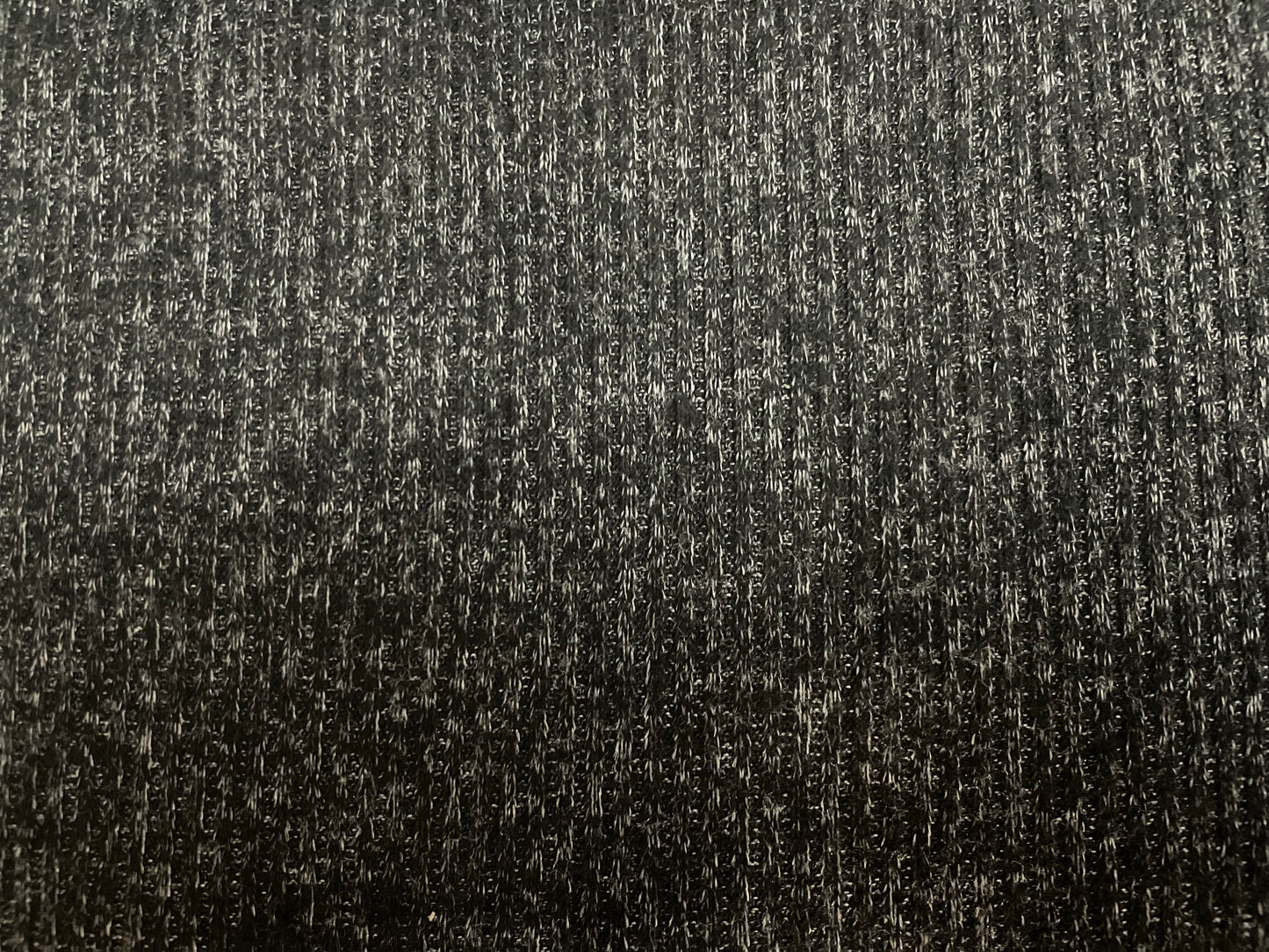 Poly/Rayon Sweater Knit - Charcoal Black & White