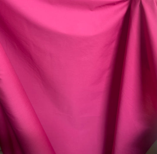 Cotton Shirting - Hot Pink
