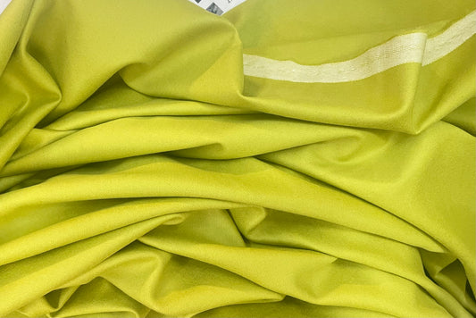 Italian Tropical Cashmere Wool Suiting - Chartreuse