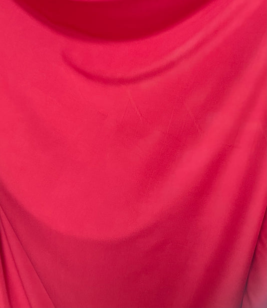 Designer Lightweight Stretch Lining - Brick Red