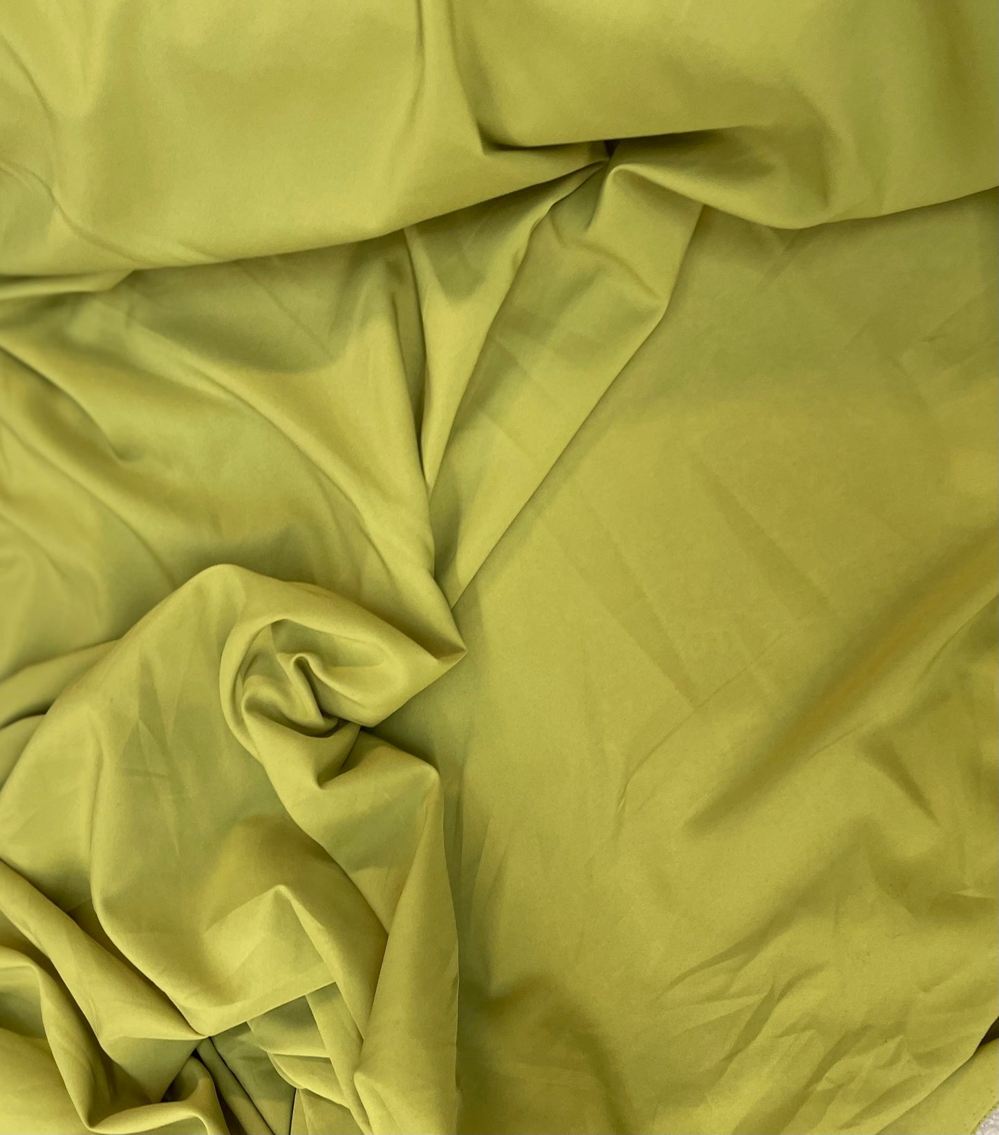 Lightweight Stretch Lining - Chartreuse Green