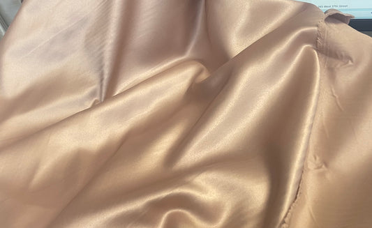 Poly Satin - Light Brown
