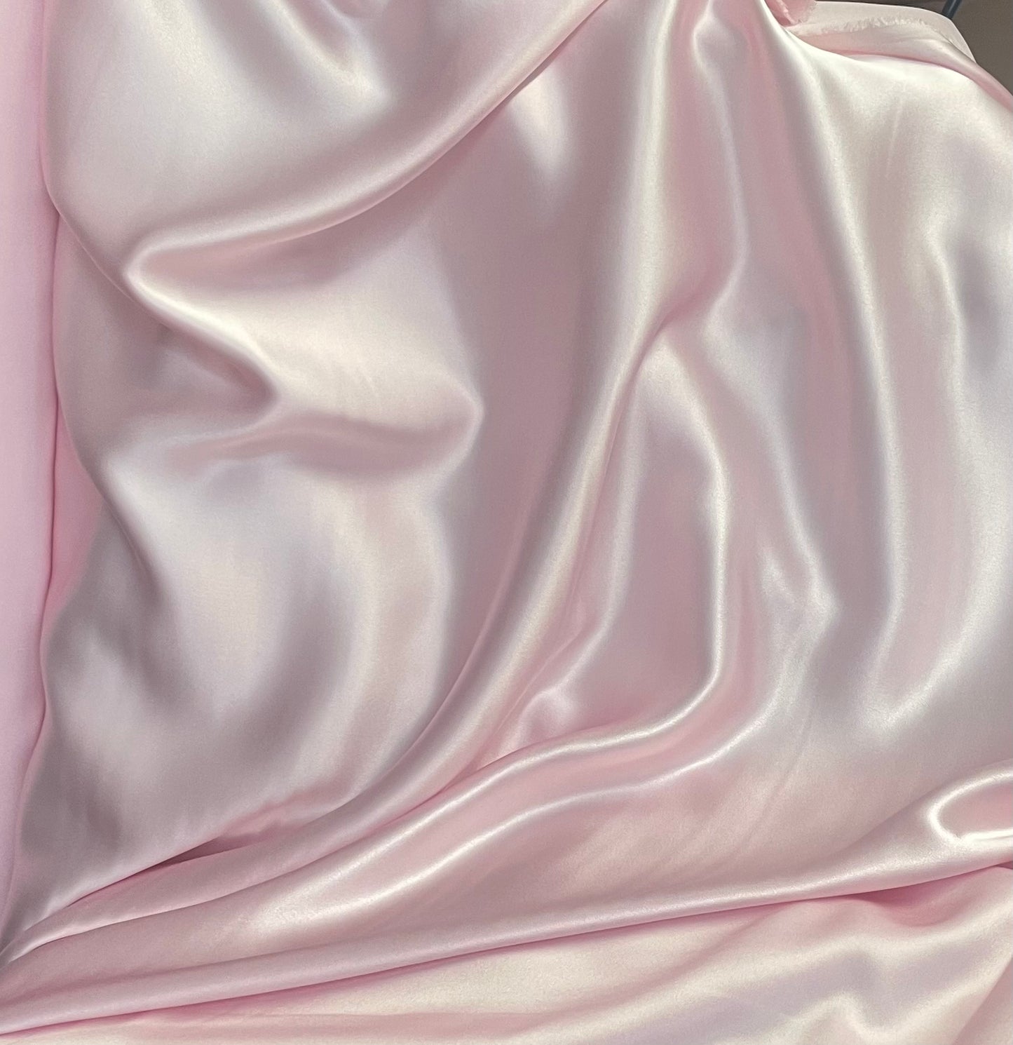 Silk Charmeuse Wide - Baby Pink - 19mm Designer