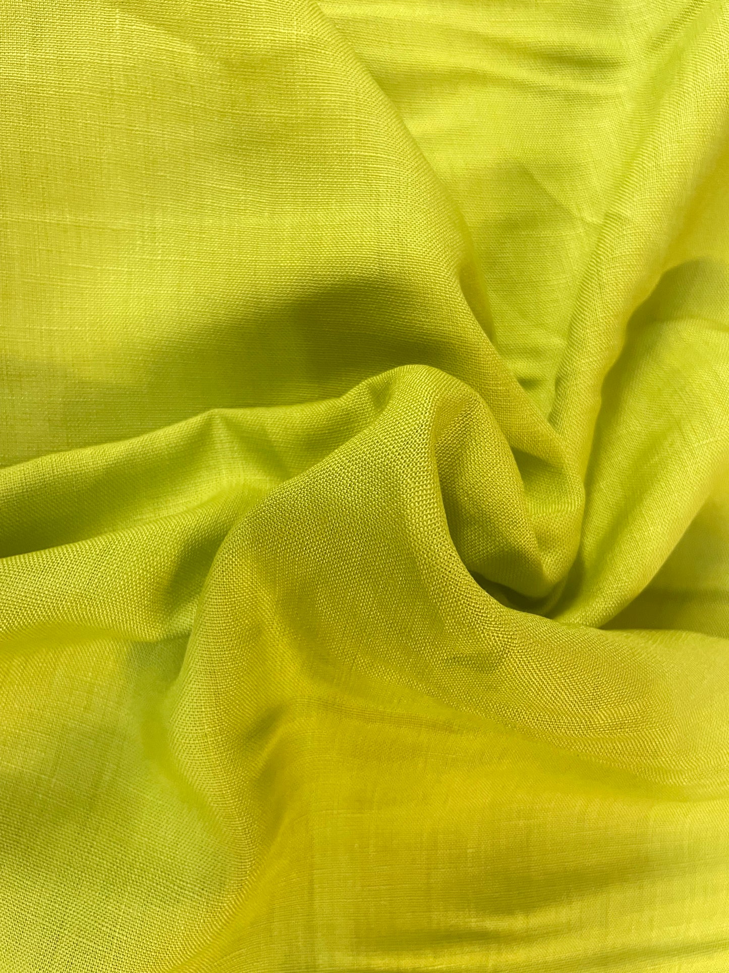 Linen - Chartreuse Green