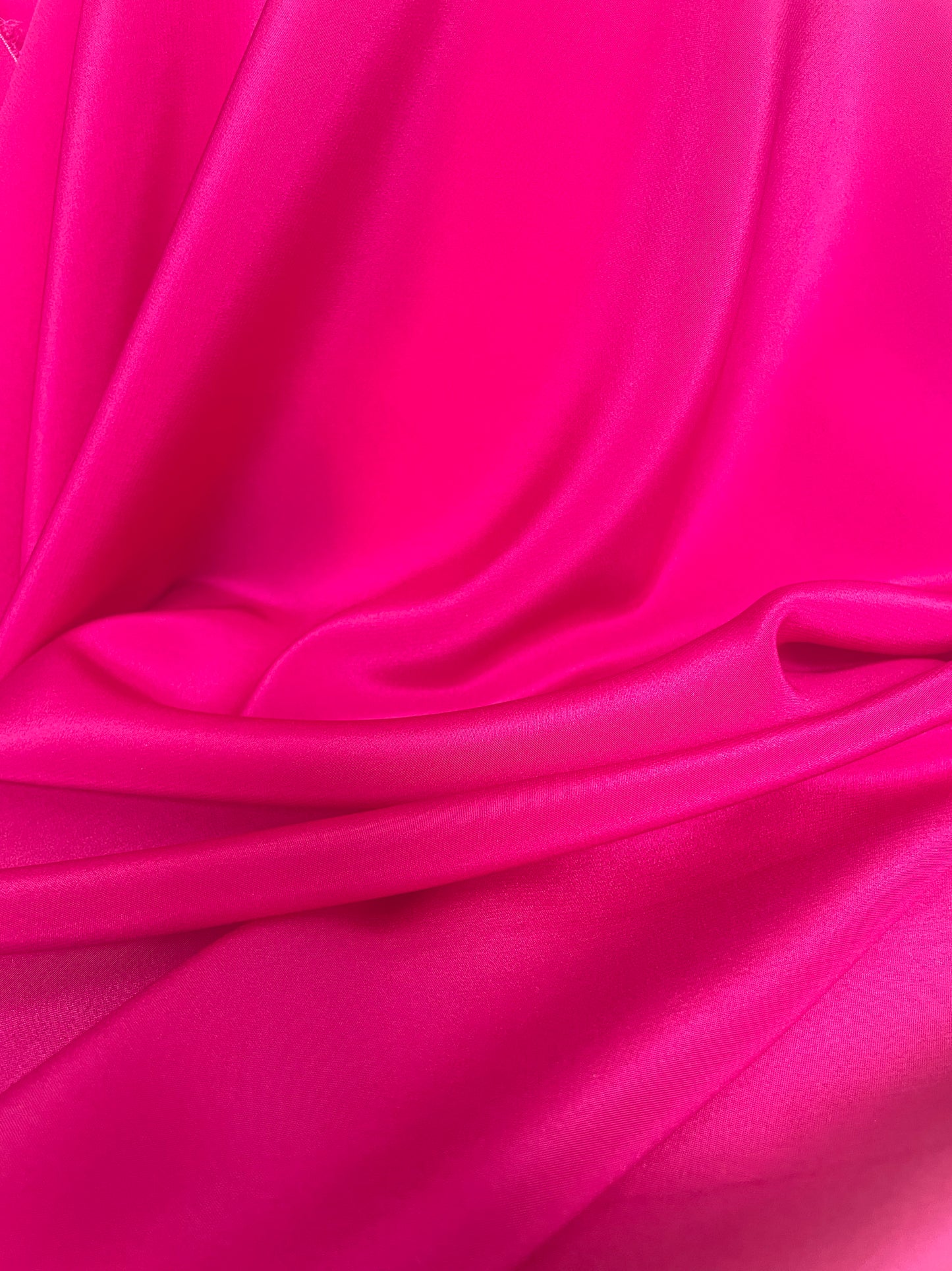 Silk Crepe De Chine - Raspberry Rose - 16mm Designer