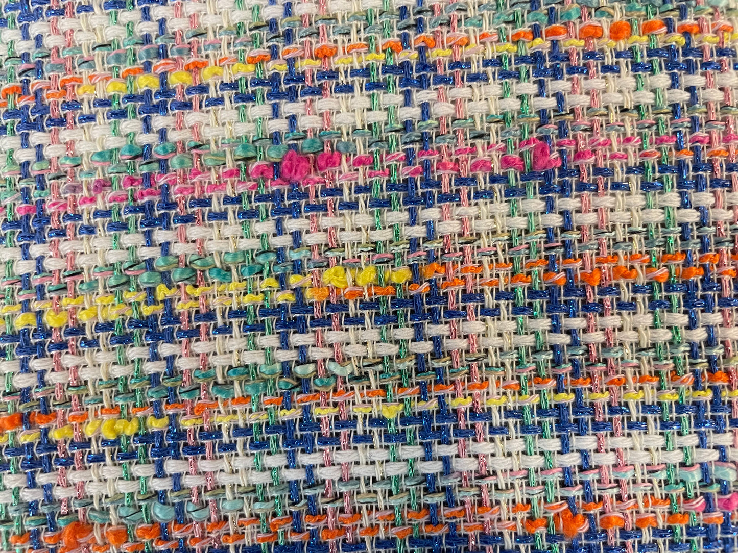 Woven Boucle Lurex Poly/Rayon - Multicolor