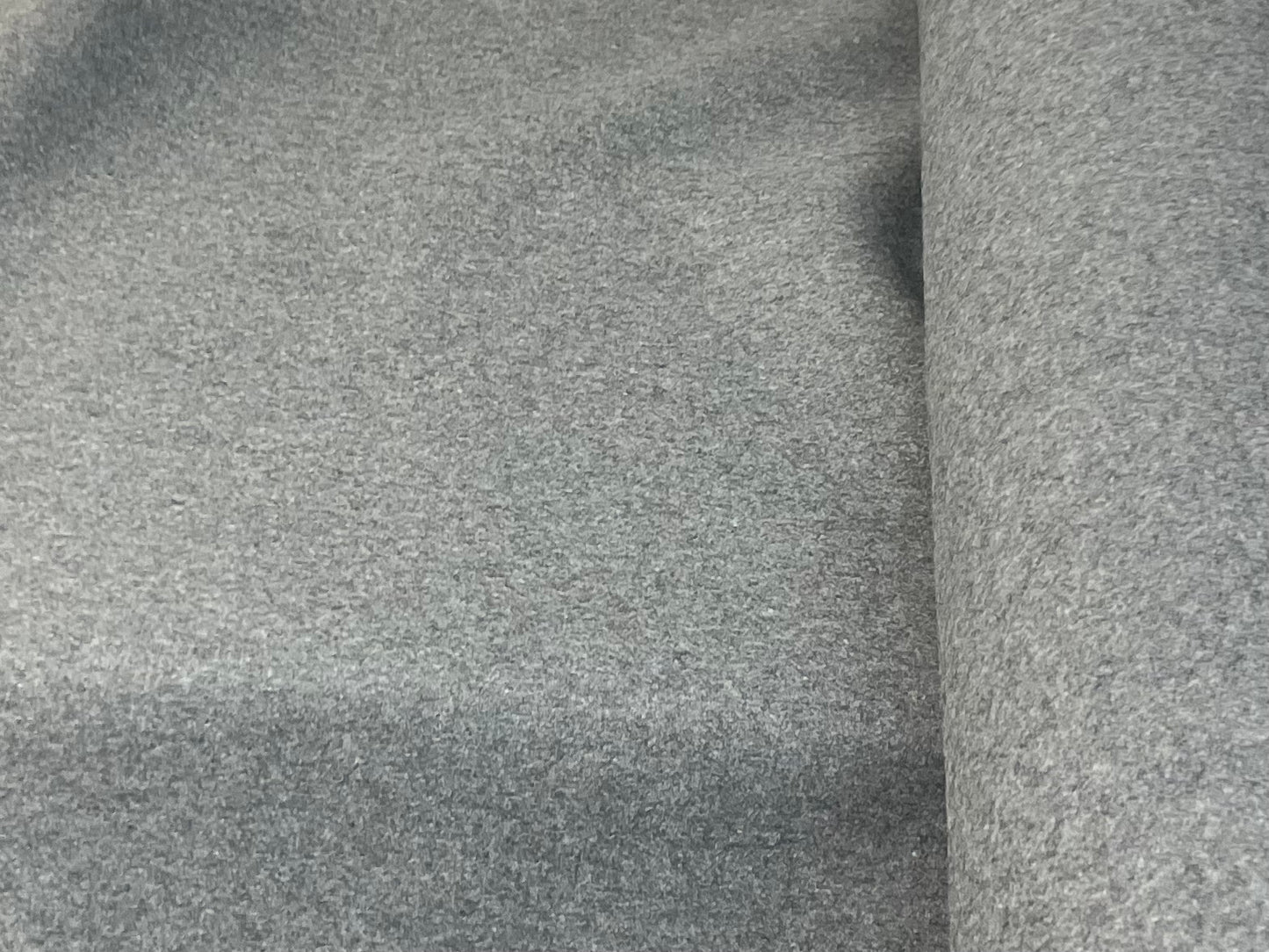 Melton Wool (Made IN Japan)- English Grey